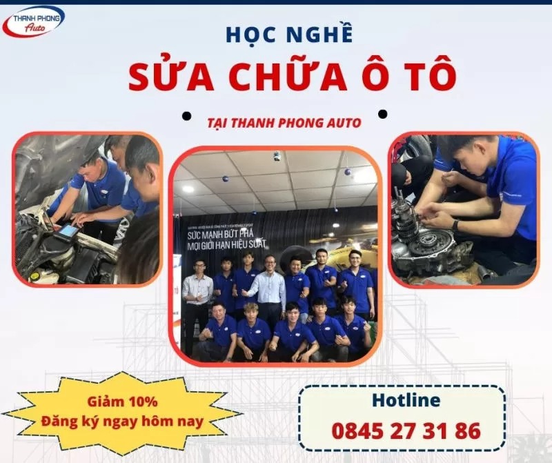 Lý Do Nên Học Nghề Sửa Ô Tô Tại Thanh Phong Auto 39
