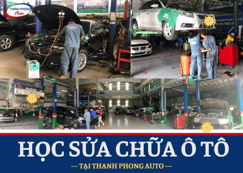 Lý Do Nên Học Nghề Sửa Ô Tô Tại Thanh Phong Auto 40