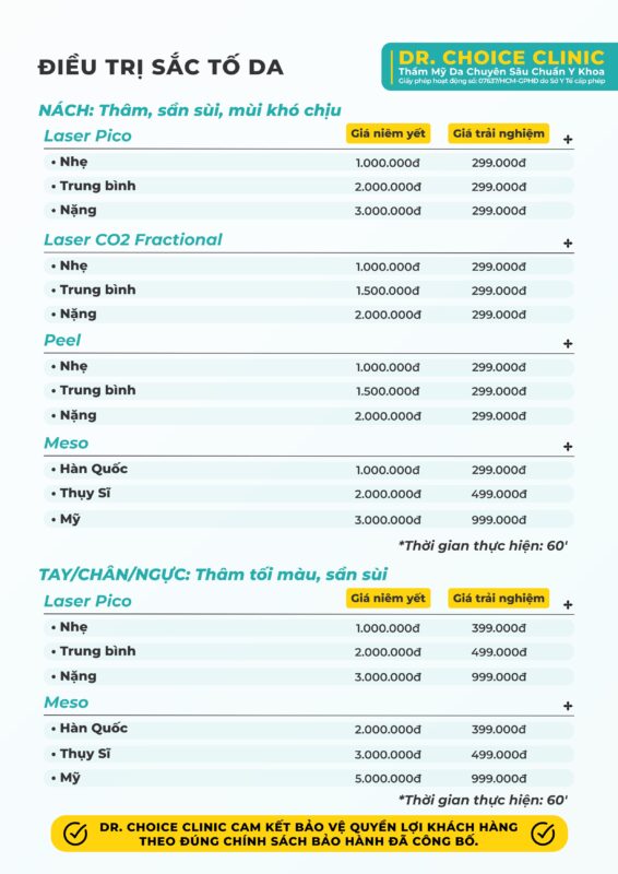 Có nên trị thâm nách/bẹn tại Dr. Choice Clinic HCM? 11