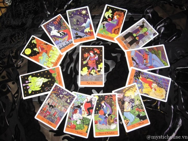Ý nghĩa về lá bài Halloween Tarot 1