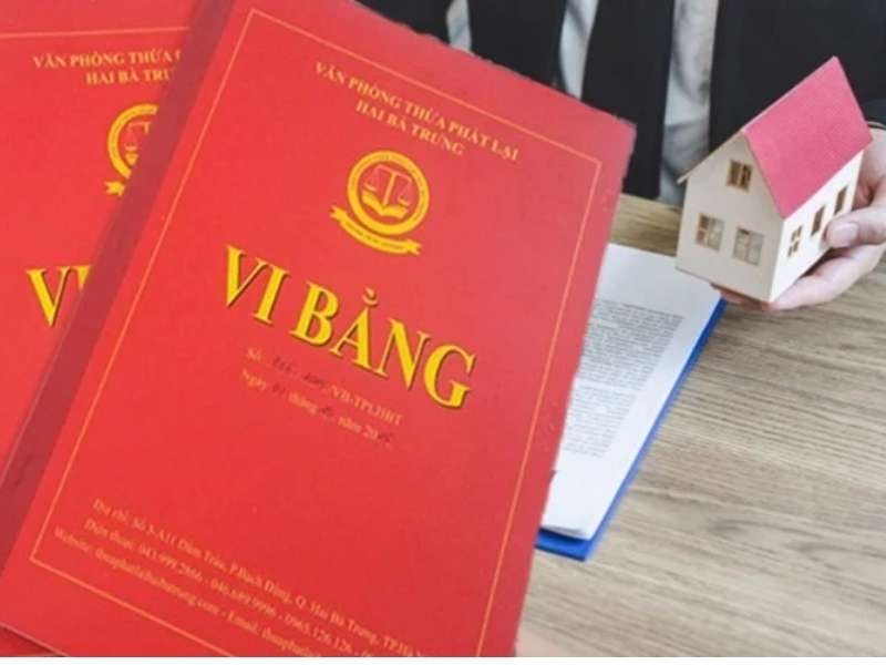 Quy trình lập vi bằng ghi nhận hiện trạng nhà đất tại phường Ngọc Hà của CVN như thế nào?