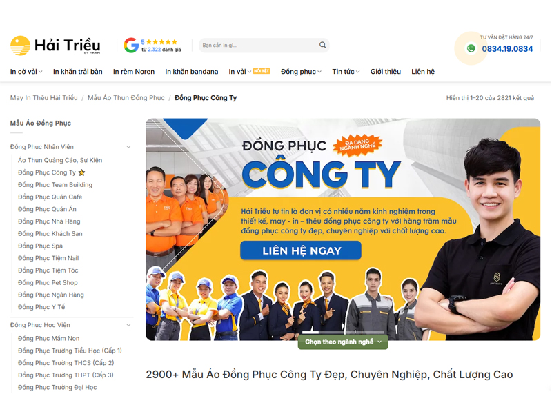 Top 8 Xưởng May Đồng Phục Tại Phường Bàn Cờ Theo Yêu Cầu 23