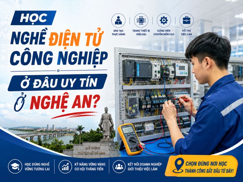 Review Địa Chỉ Học Nghề Điện Tử Công Nghiệp Uy Tín Ở Nghệ An 11