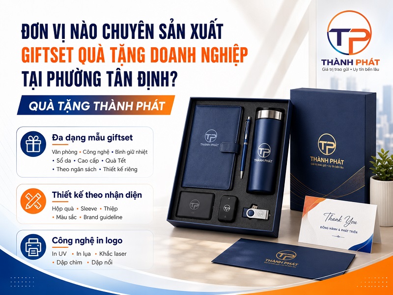 Sản xuất Giftset quà tặng doanh nghiệp phường Tân Định theo yêu cầu 19