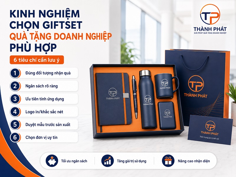 Sản xuất Giftset quà tặng doanh nghiệp phường Tân Định theo yêu cầu 25