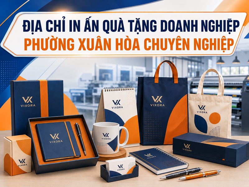 Địa chỉ in ấn quà tặng doanh nghiệp Phường Xuân Hòa 16